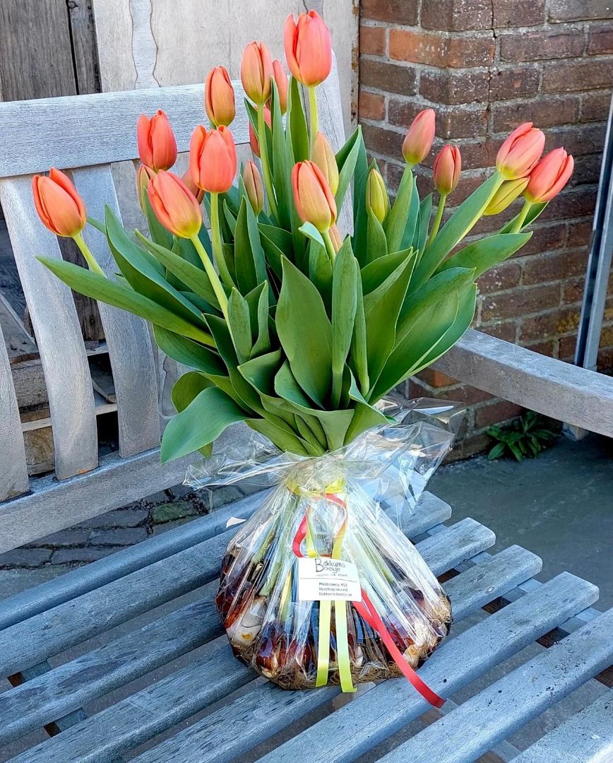 Tulpen bollenboeket