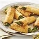 Knapperige Aspergebroodjes